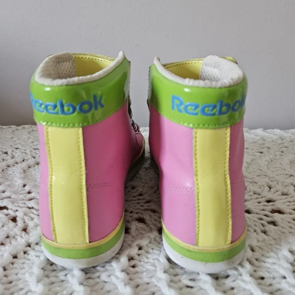 Reebok Classic Remix Straptastic Pastel High Top Sneaker Womens Size 7.5 - Picture 4 of 15